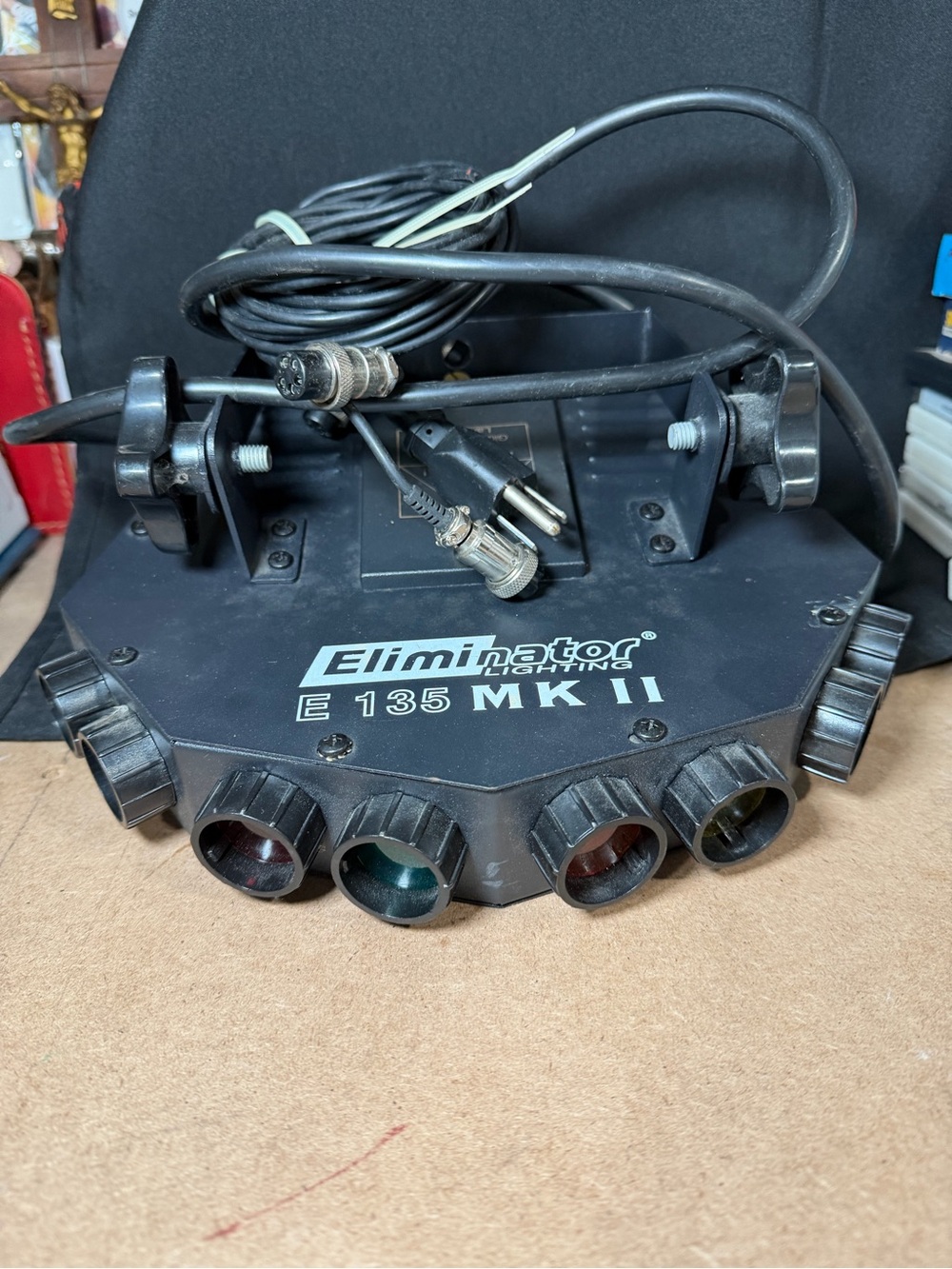Eliminator Lighting Master + Slave Unit Set – Vintage Stage DJ Effect Lights